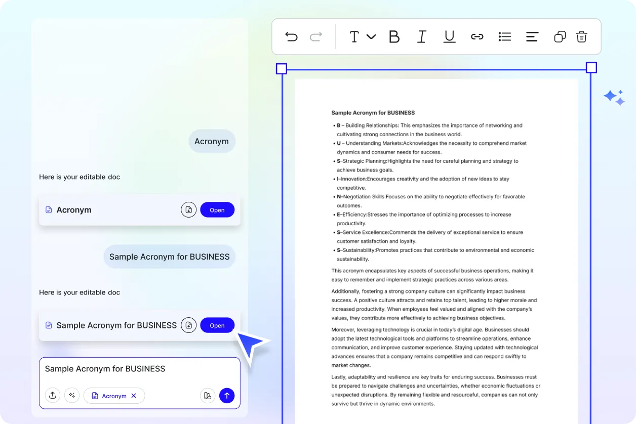 Free AI Acronym Generator, Free Acronym Maker Online